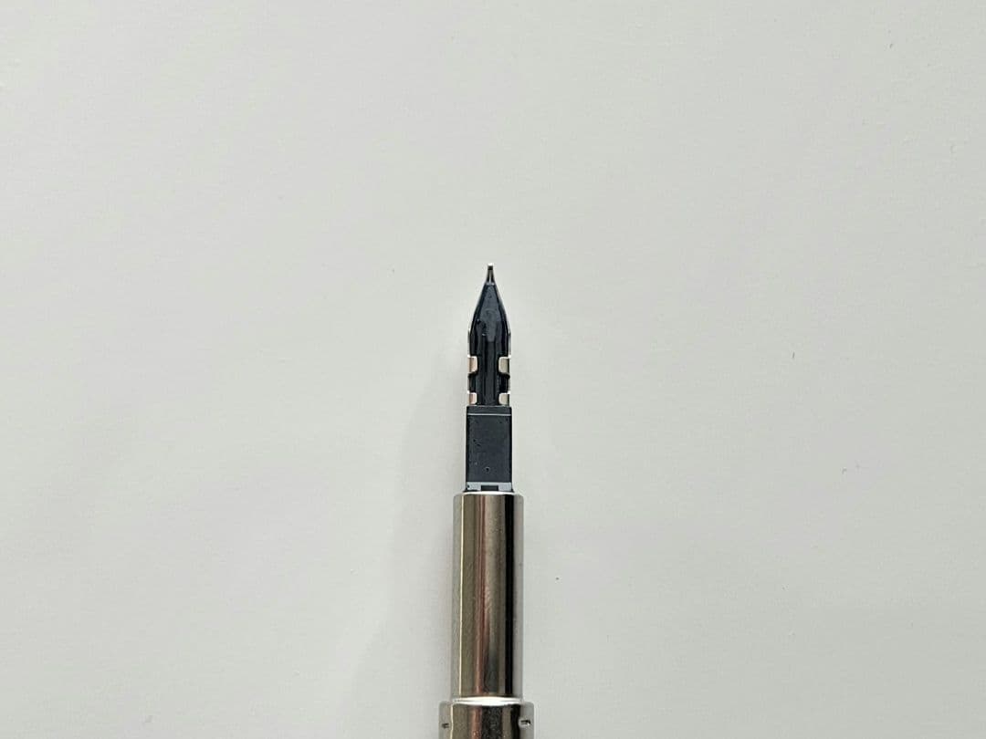 pilot パイロット キャップレス 絣 青 fニブ