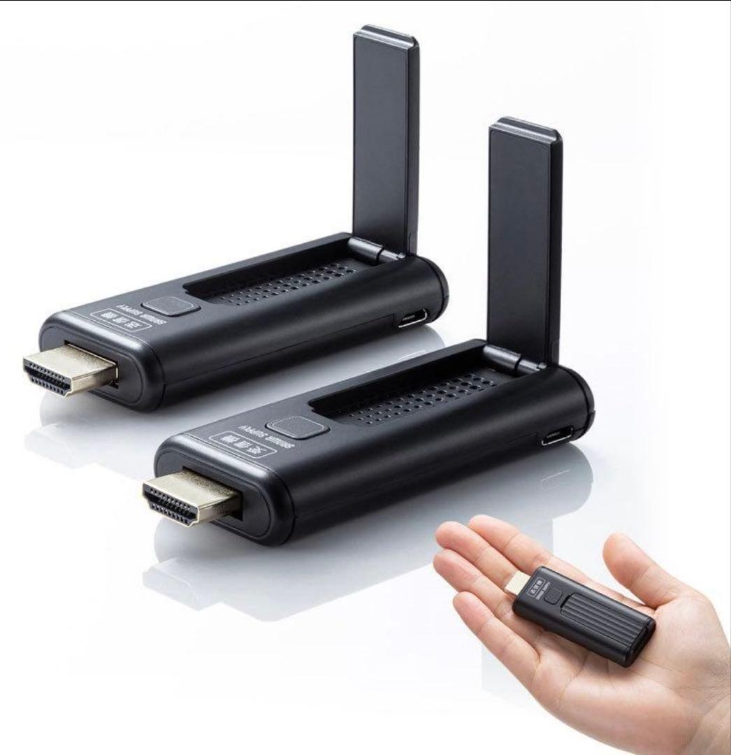 ワイヤレスHDMIエクステンダー　送信機・受信機セットモデル　サンワサプライ