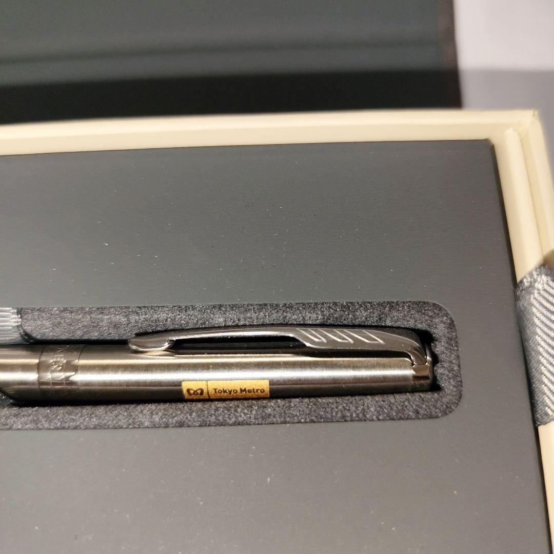 【希少:東京メトロ】Parker Sonnet ボールペン ステンレススチール