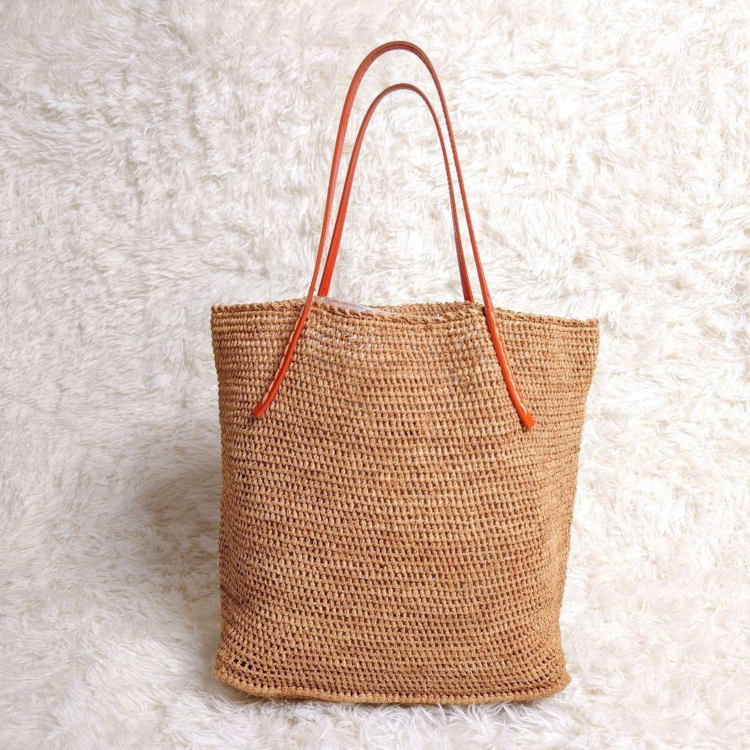 sans Arcidet サンアルシデ ラフィアトートバッグ A4対応