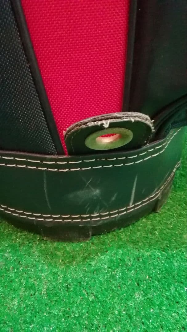 Ralph Lauren Polo Golf キャディバッグ ネイビー/レッド