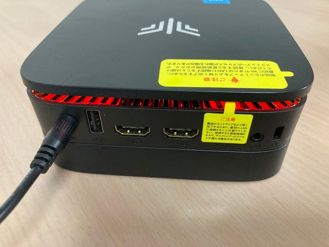 美品★NiPoGi★AK1PLUS★N100星ミニPC★