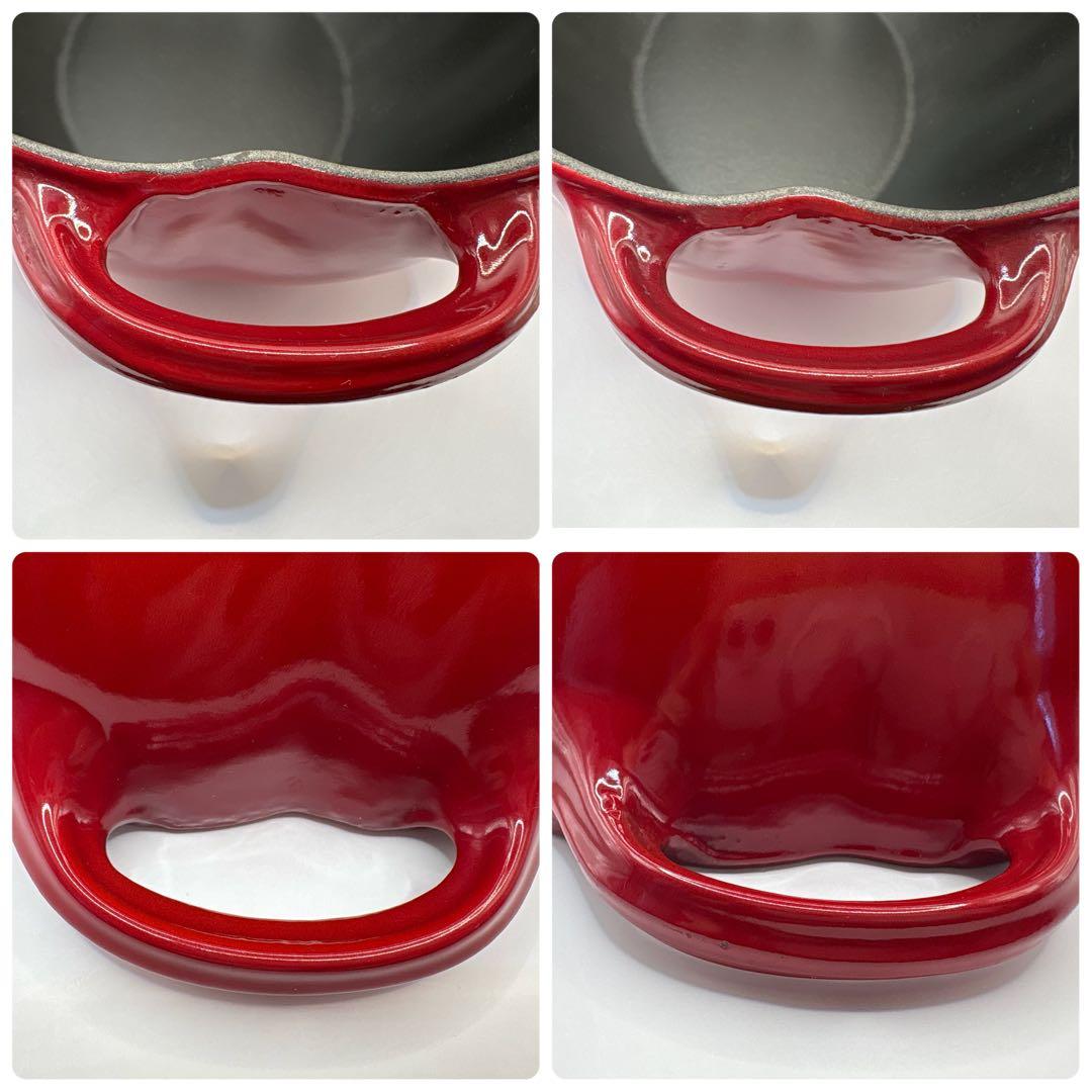 【最終お値下げ】STAUBトマトココットチェリー 25cm ホーロー鍋 IH対応