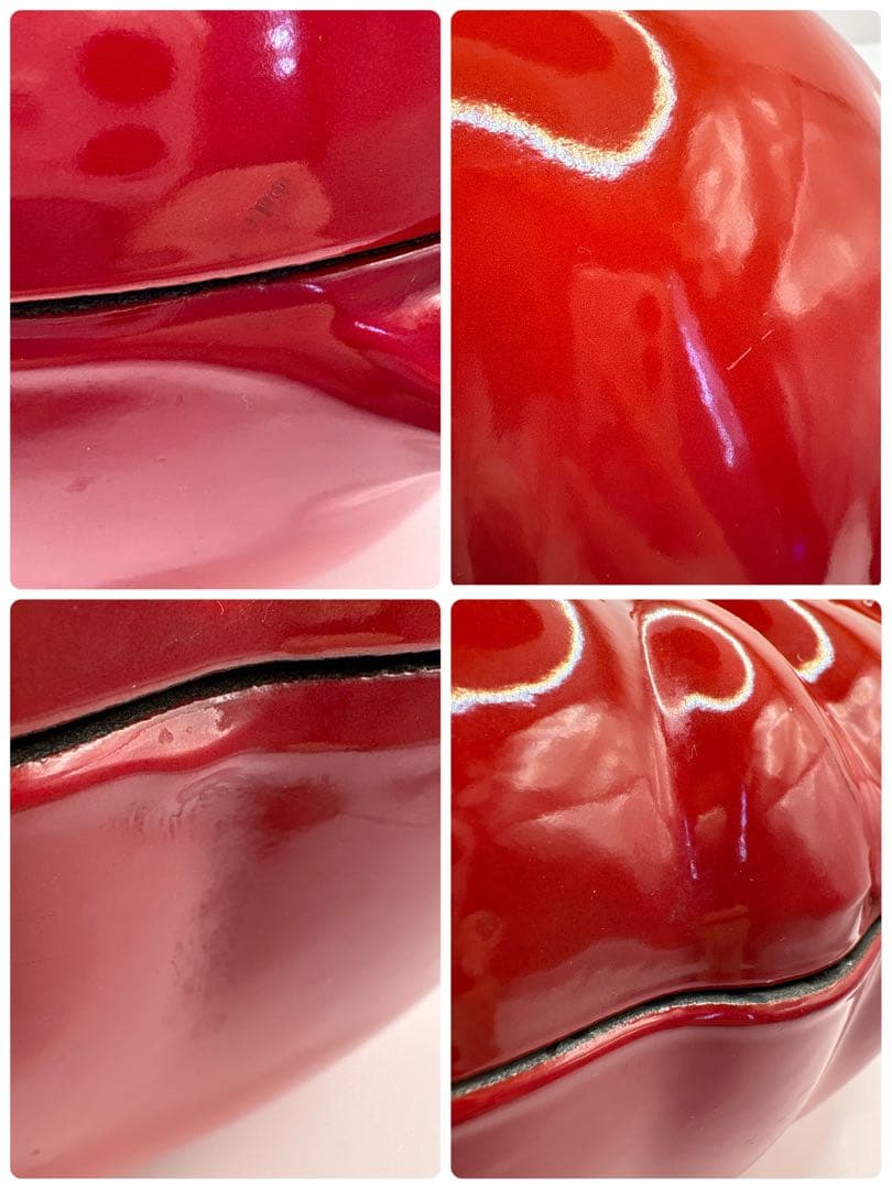 【最終お値下げ】STAUBトマトココットチェリー 25cm ホーロー鍋 IH対応