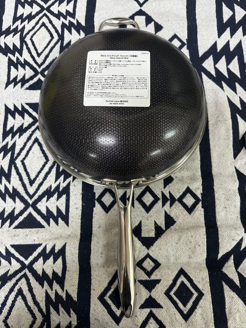 HexCladハイブリッドノンスティック 【30cm】 [焦げ付き防止加工]