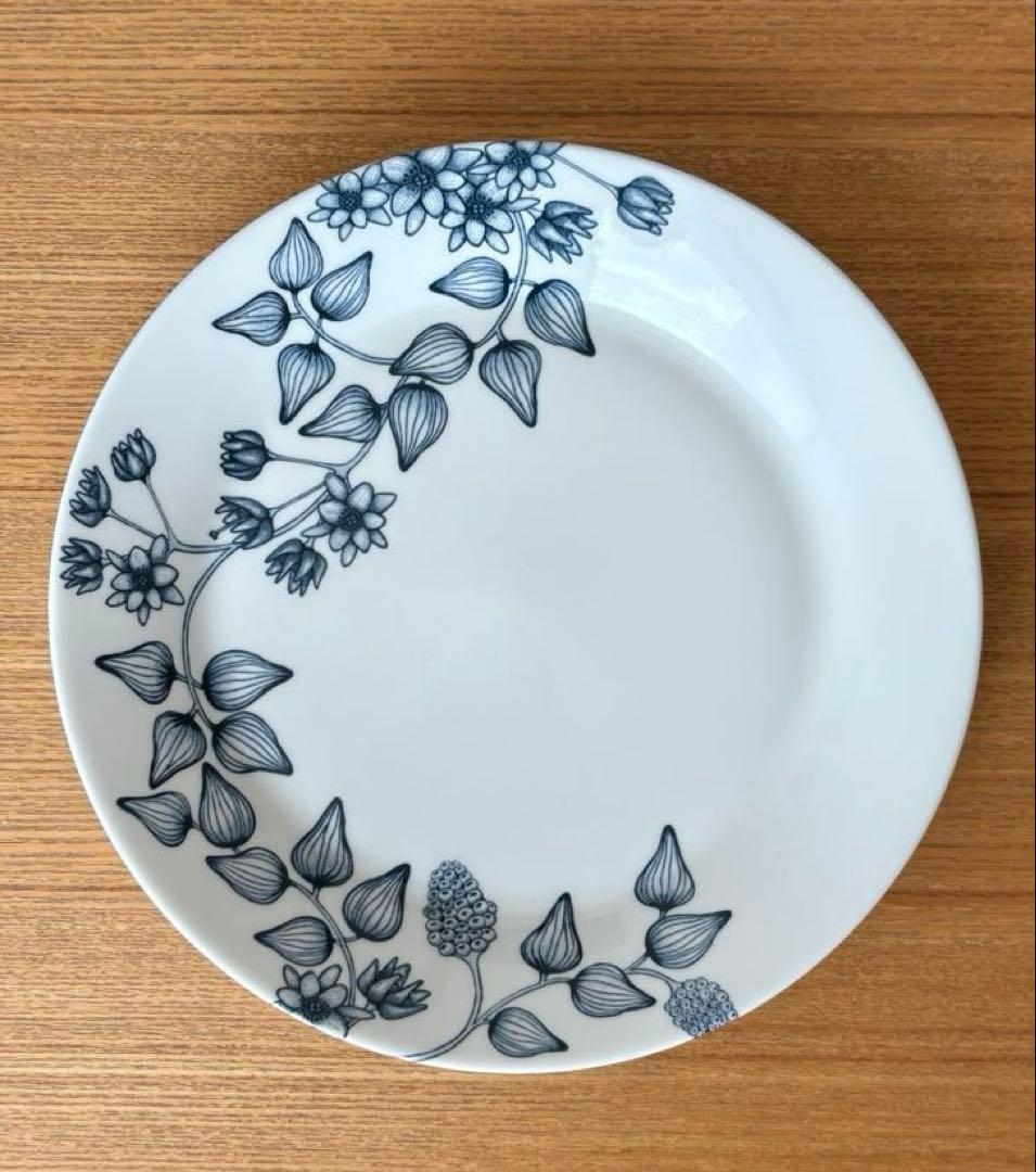 ARABIA/アラビア Runo/ルノ ウィンタースター 26cmプレート①