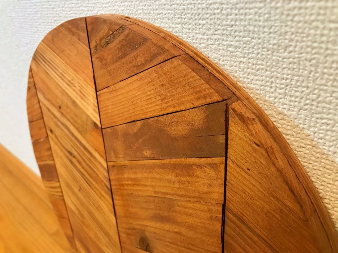 壁掛け☆ヘリンボーン☆ウッドシェルフ☆お洒落インテリア