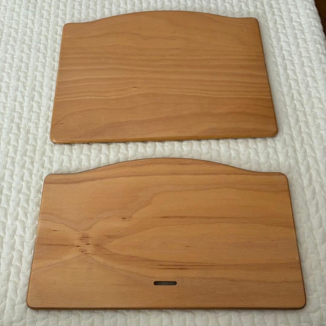 ストッケ　トリップ トラップ　ベビーチェア+ベビーセット　ナチュラル　S/N3②