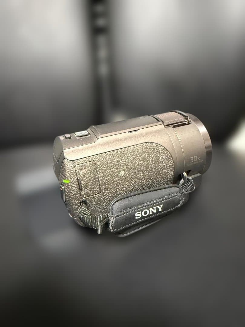美品 SONY FDR-AX45 4K ビデオカメラ 本体 予備バッテリー2個