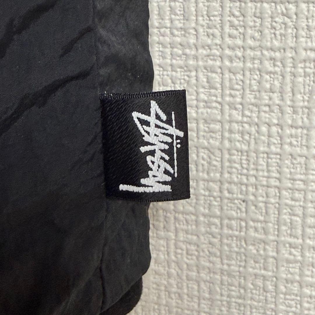 522 STUSSY リバーシブルボアベスト 橙×黒 フリース ストリート 映え