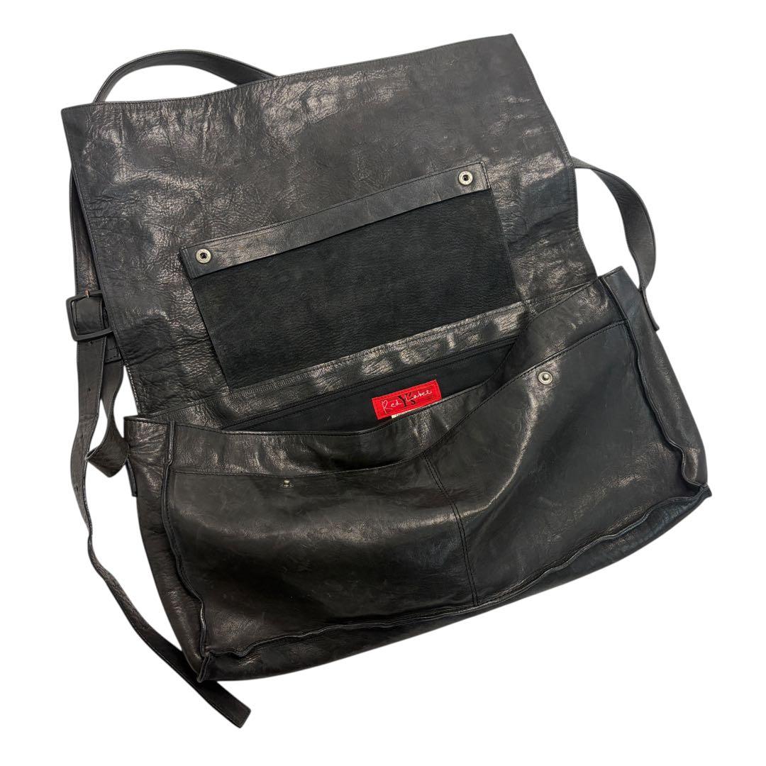 希少 00's Y's RED LABEL 銀箔 ショルダーバッグ