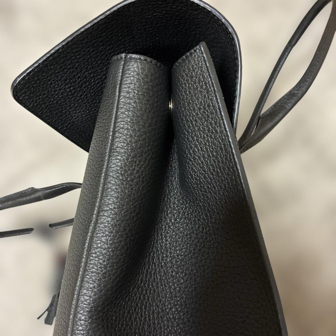 ACATE MESCOLARE トートバッグ　新品同様　タッセル　ブラック