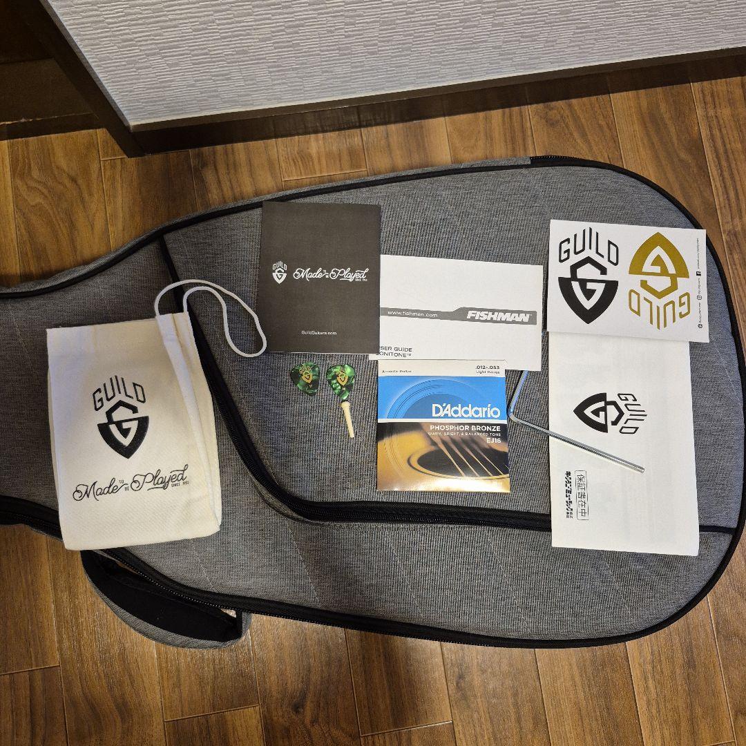 Guild ギルド エレアコ OM-140CE オール単板仕様