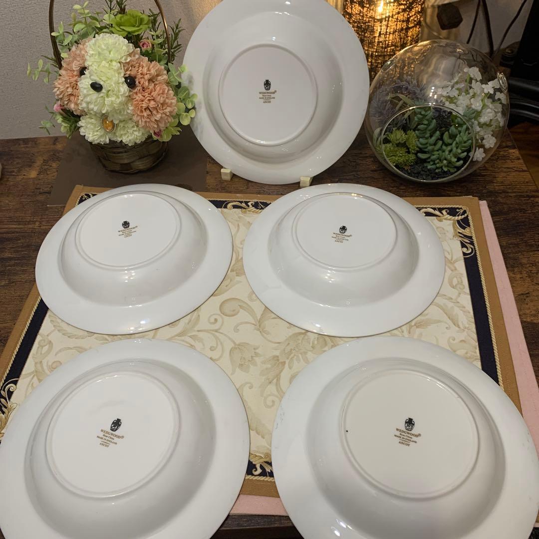ウェッジウッド アスコット　20cmサラダボウル　5枚