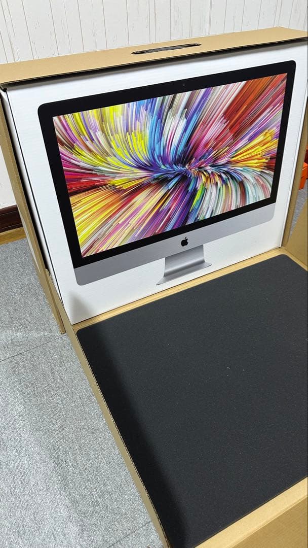 【美品】iMac2019 27インチ 　メモリ40GB増設　箱付き