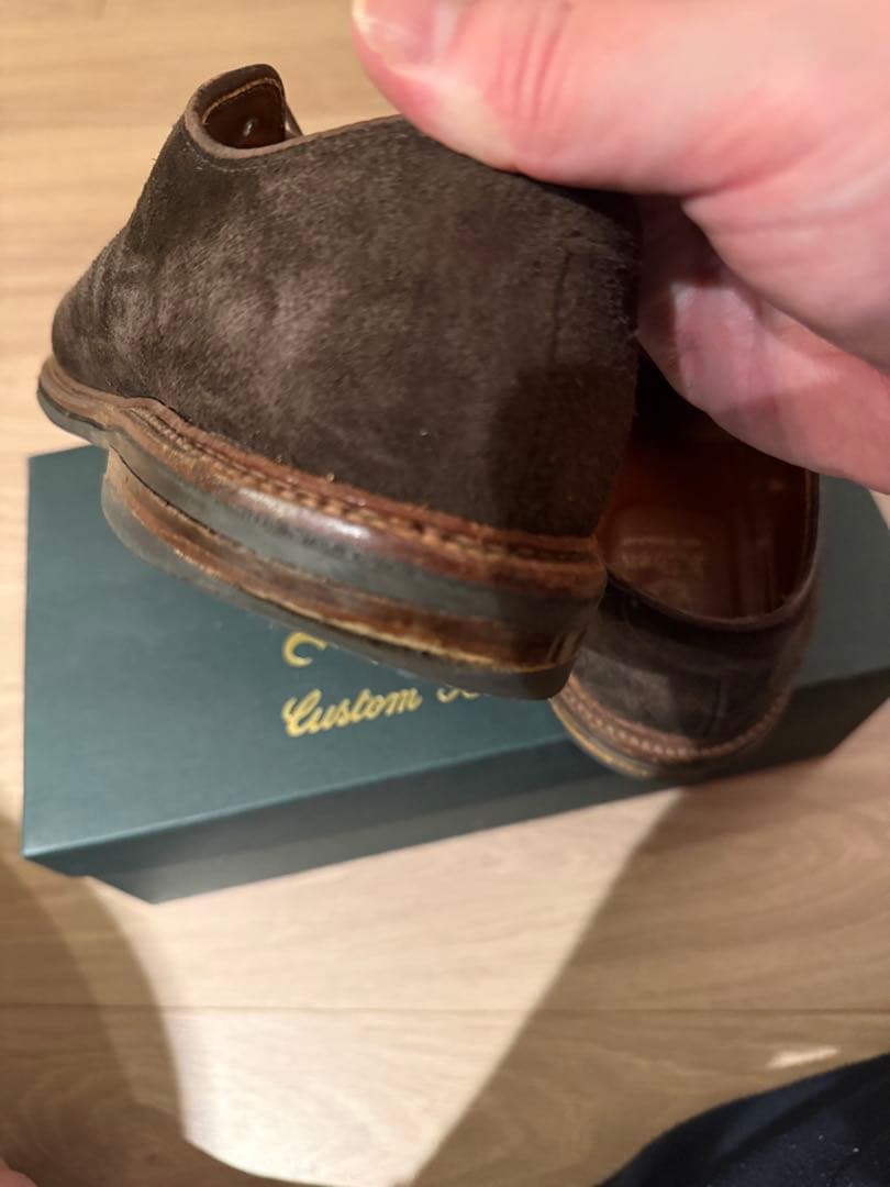 ALDEN(オールデン) 革靴　メンズ　スエード　短靴