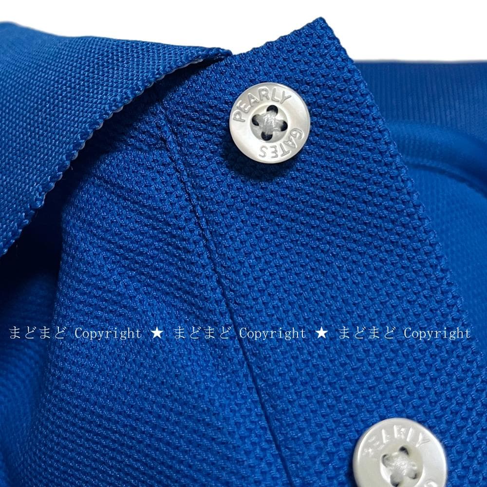 パーリーゲイツ ニコちゃん PG スマイル 89 ロゴ 鹿の子 ポロシャツ 3