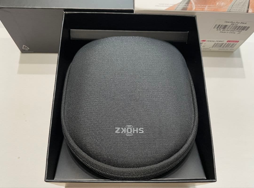 SHOKZ OpenRun Pro 骨伝導イヤホン ブラック