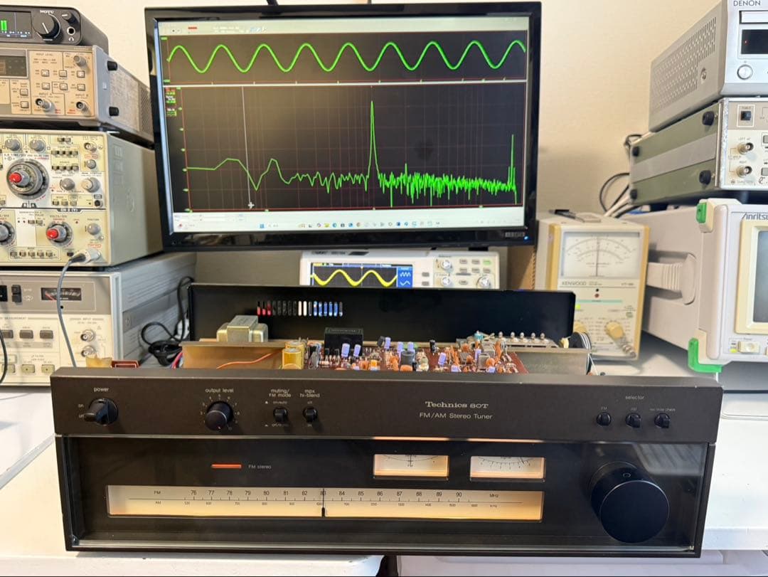 『美品』松下電器産業　TECHNICS ST-8080 FM/AMチューナー