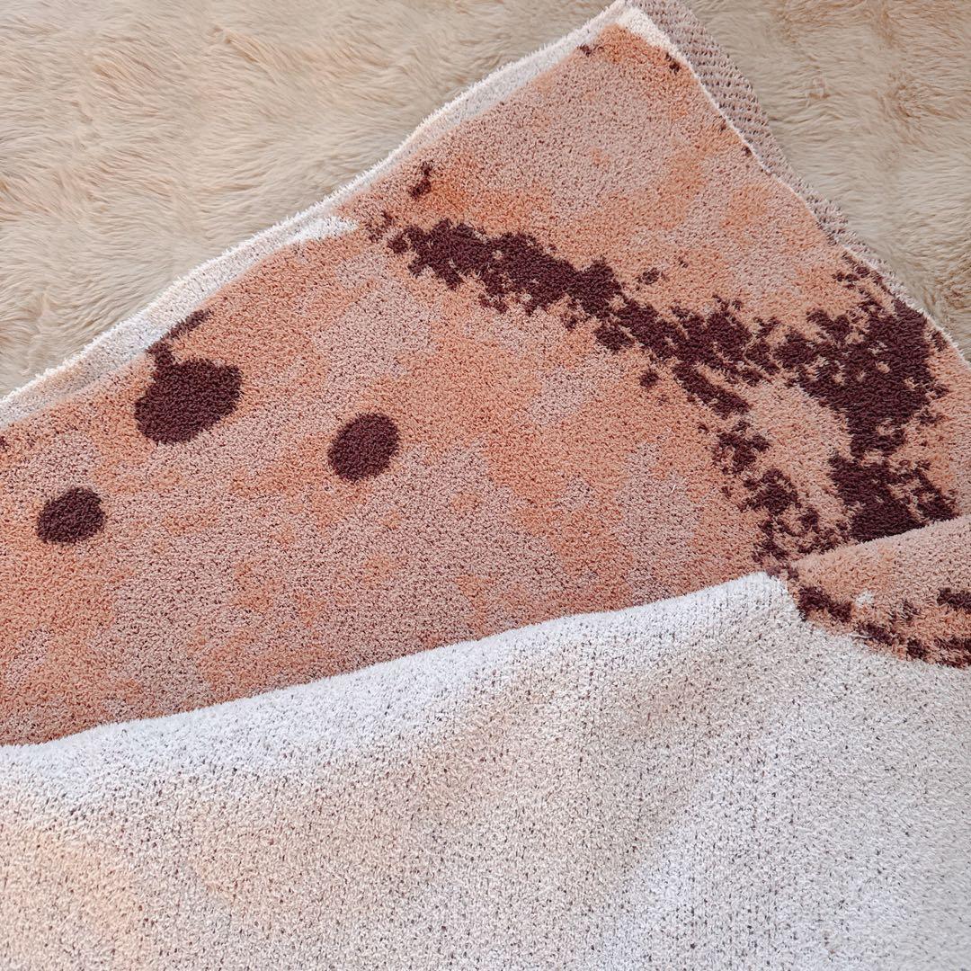 美品 ジェラートピケ ジャガードマルチカバー ブランケット ベア くま