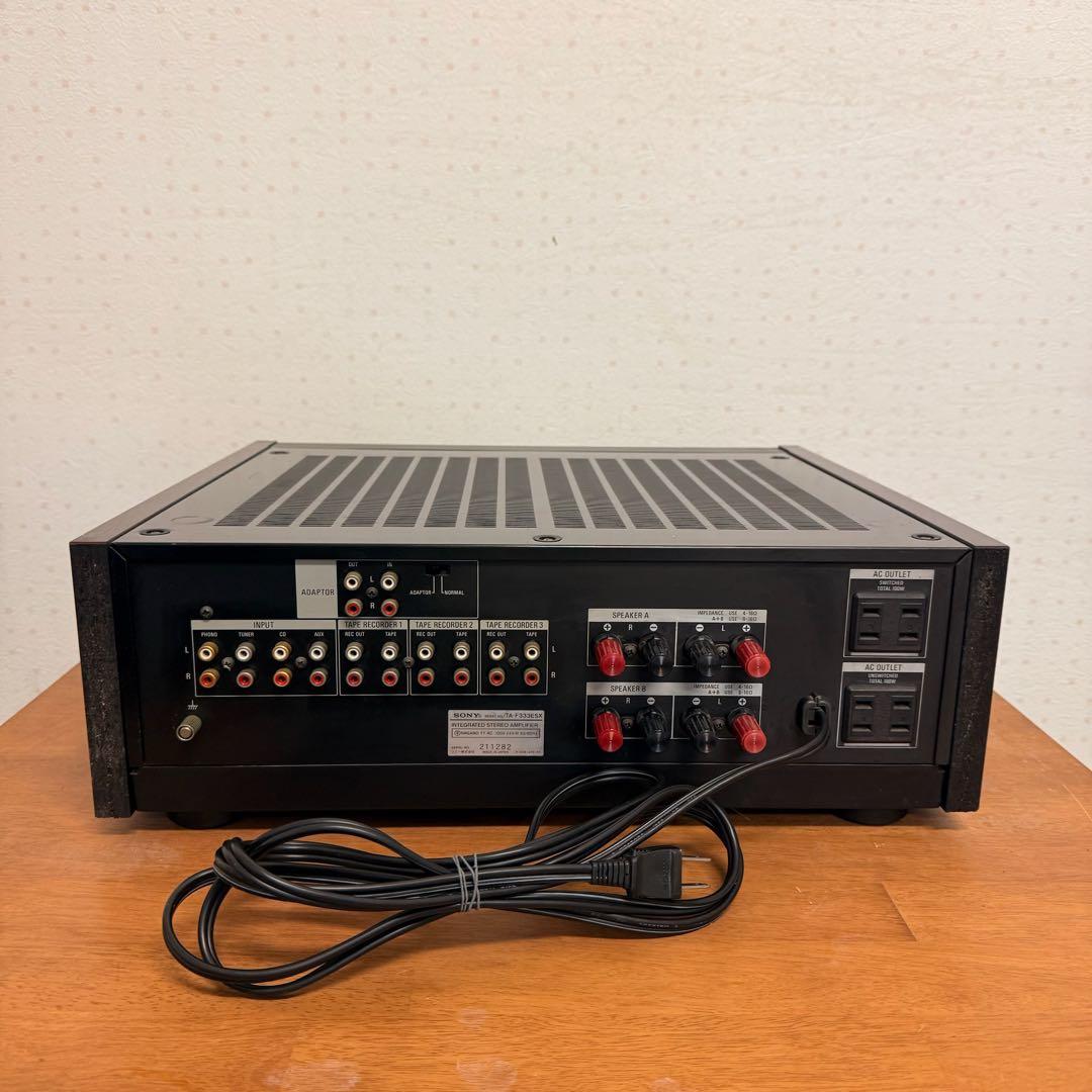 ● 良品 SONY ソニー プリメインアンプ TA-F333ESX