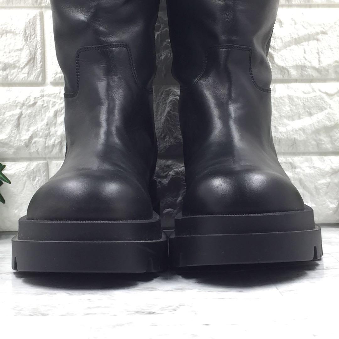 【美品】 PELLICO SUNNYペリーコサニー厚底ロングブーツ黒24.5cm