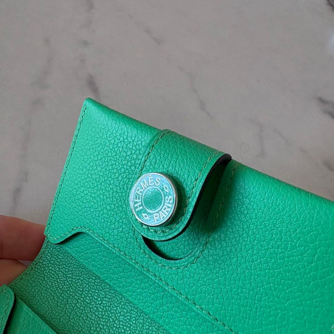 HERMES R.M.S カードケース　Vert Vertigo