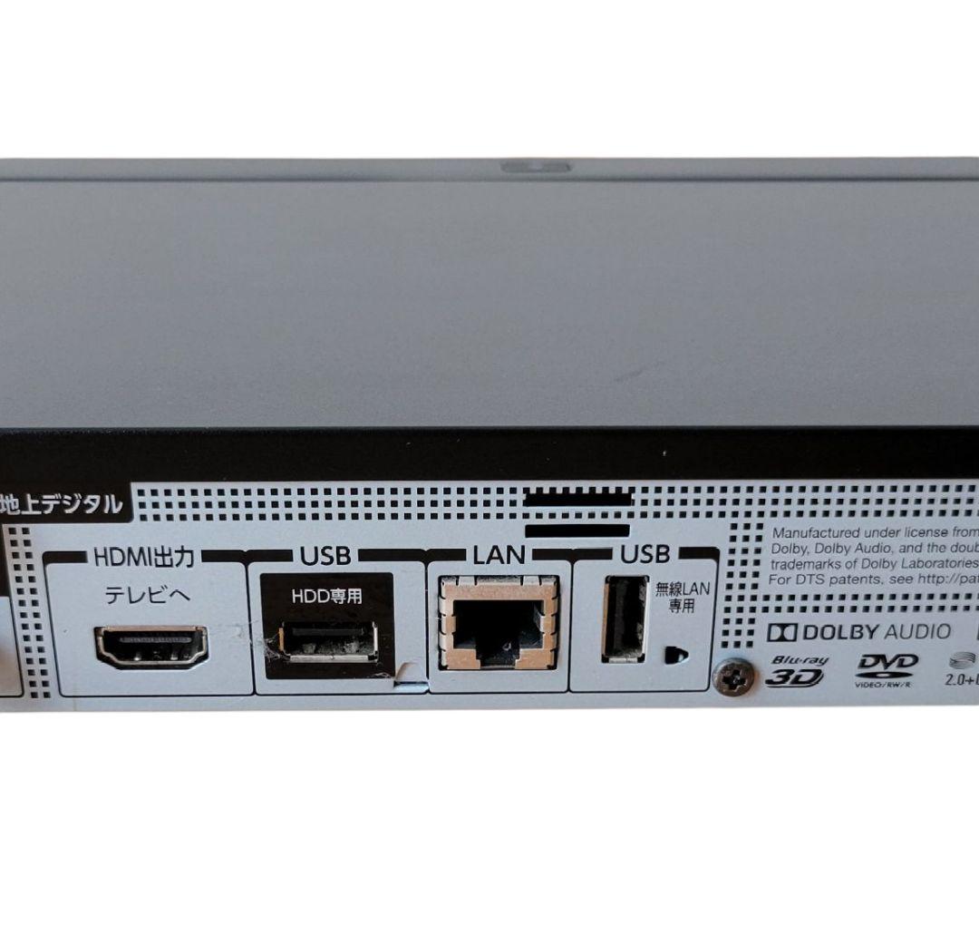 【美品】18年製　東芝 REGZAブルーレイ 形名:DBR-E1007