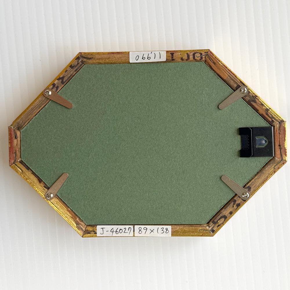 Atmosphere チェコ ヴィンテージ額縁　アンティーク ミニ額　ゴールド