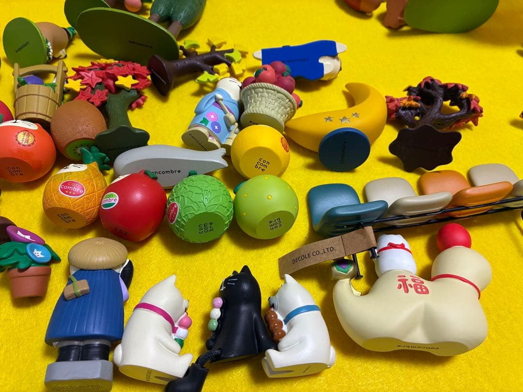 コンコンブル　三猿　ポジティブ三猿　イチョウ　もみじ　朝顔　その他