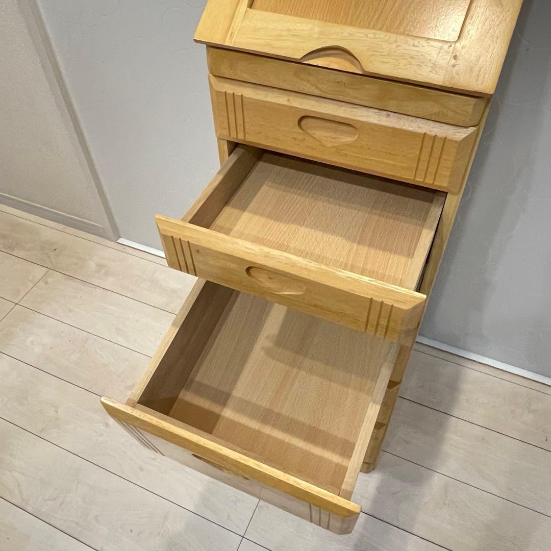 Simple Life 天然木 スリムドレッサーチェスト カントリー 収納家具