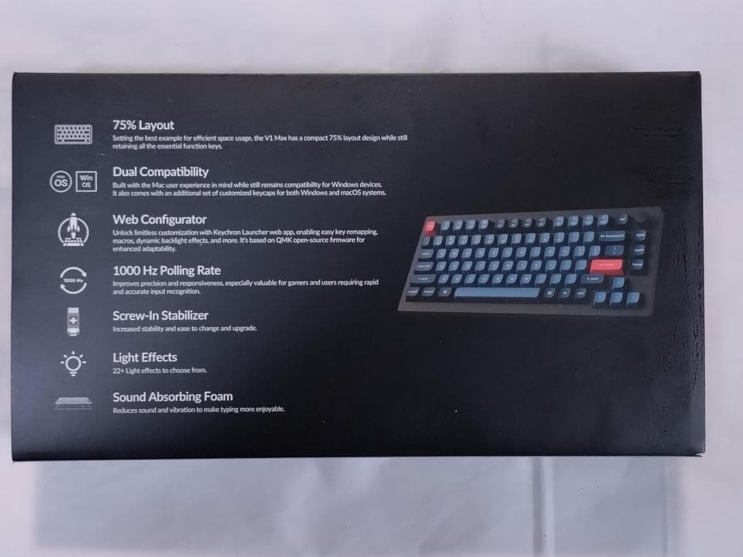 Keychron V1 Max ワイヤレスキーボード