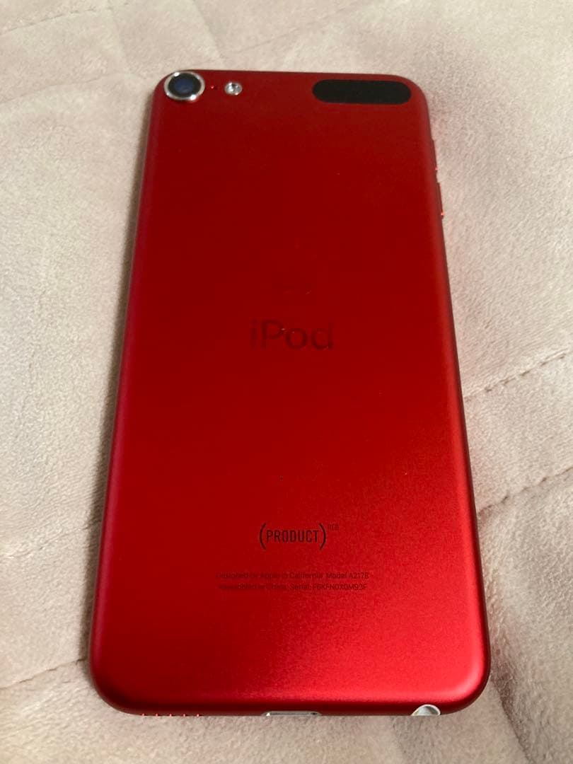 【美品】Apple iPod touch (第7世代) レッド 32GB