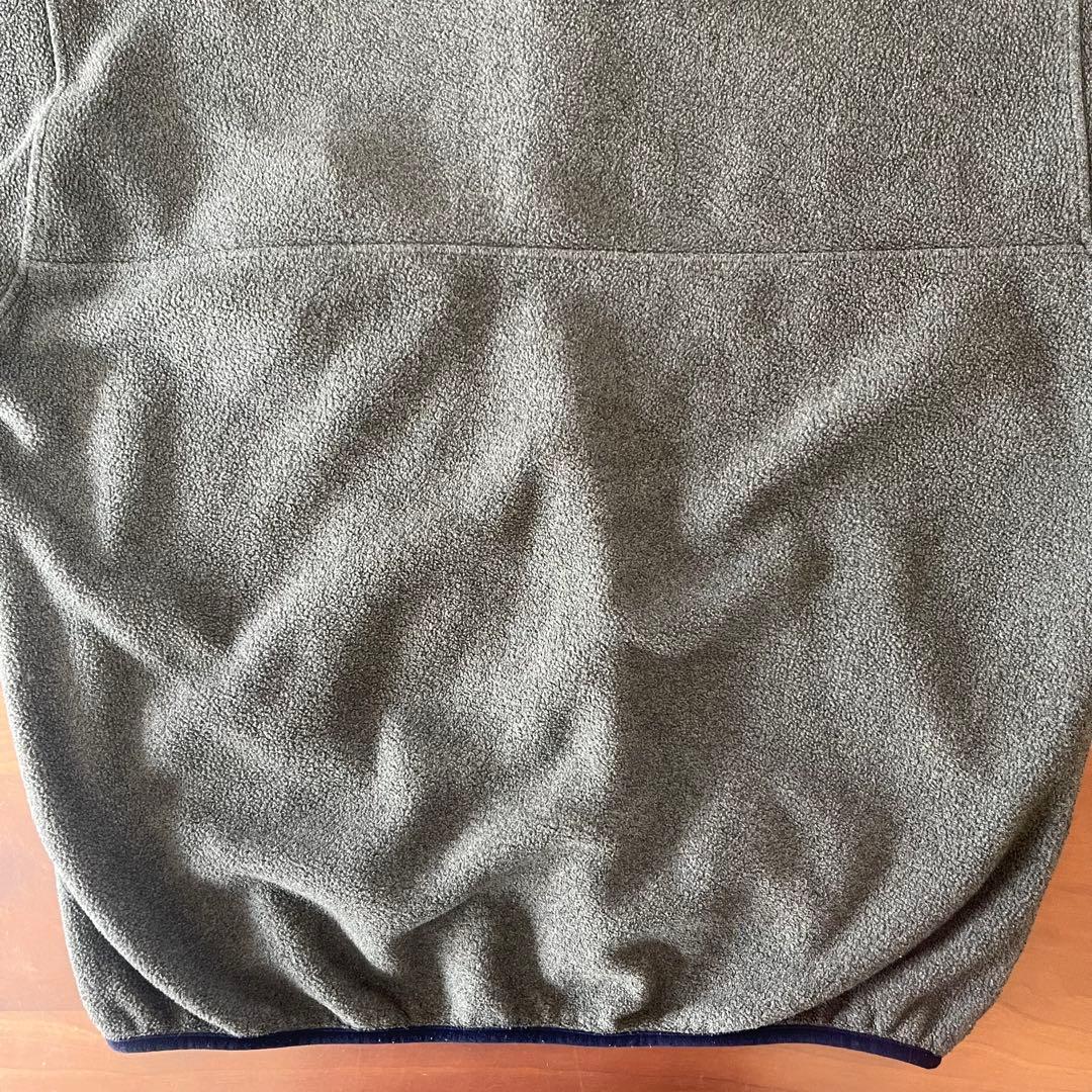 Patagonia Snap-Tフリース★ネイビー×グレー　メンズL★柴田ひかり