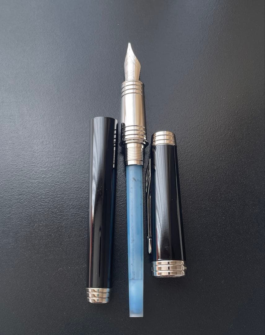 PARKER 万年筆　M 中字　インクカートリッジ(5本)付き