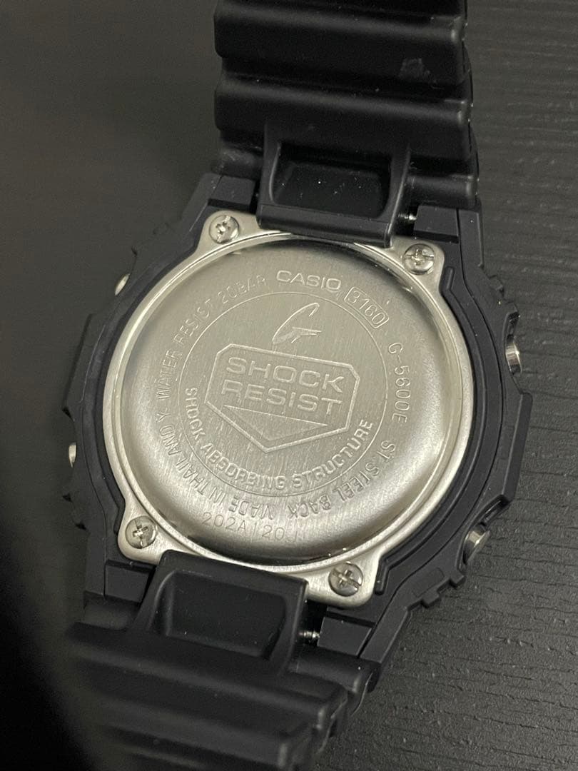 時計 CASIO G-SHOCK G-5600E 3160