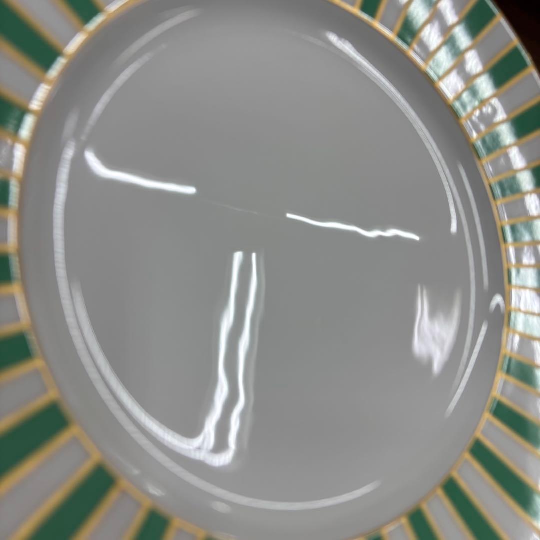 リチャードジノリ アマデウス グリーン プレート 26cm