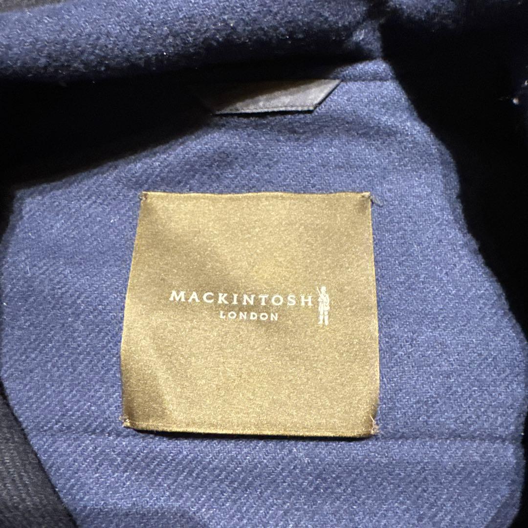 Mackintosh london ダッフルコート　紺　ネイビー　ウール　38