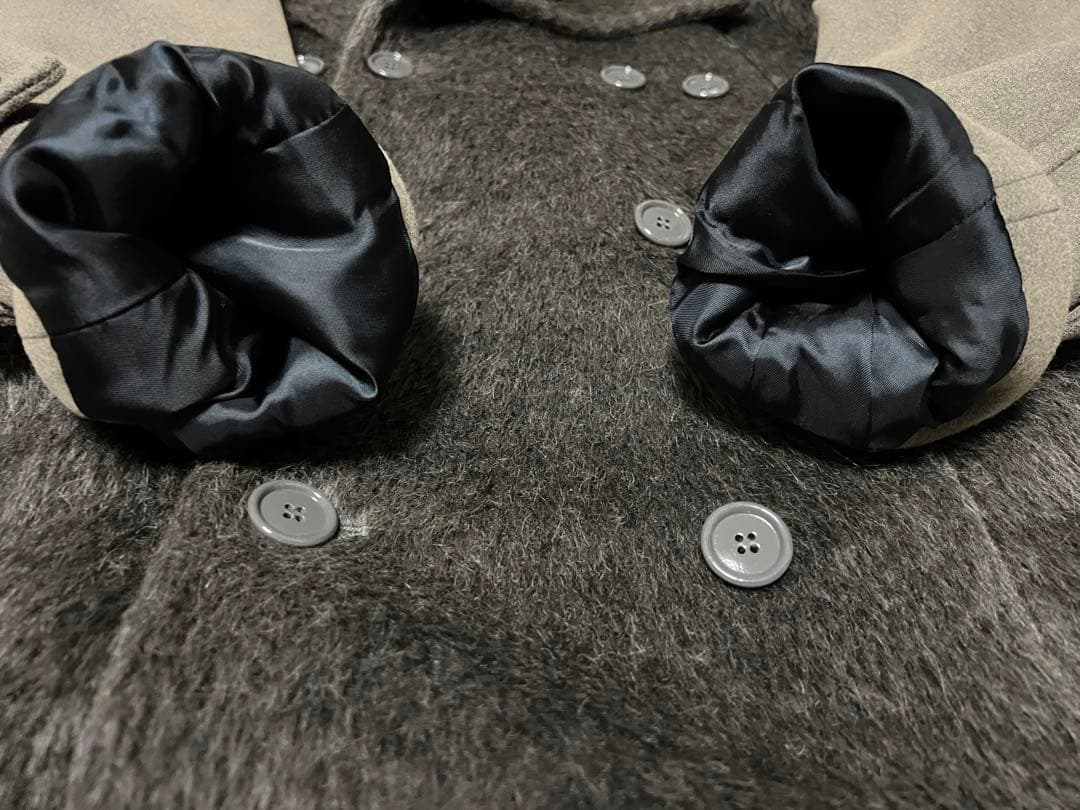 美品 GOLDEN  アルパカ混 XXS イタリア製 オーバーサイズ