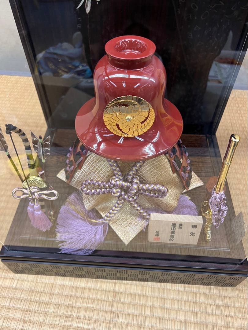 新品　高級　黒田孝高公兜飾り