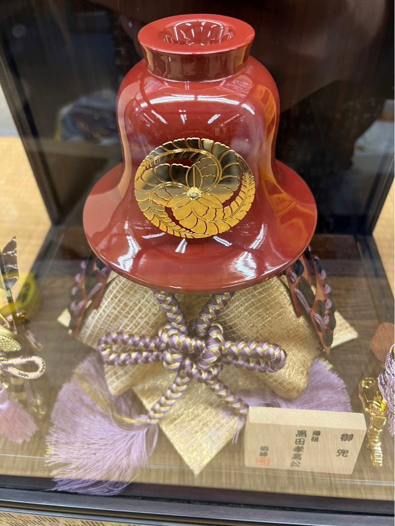 新品　高級　黒田孝高公兜飾り