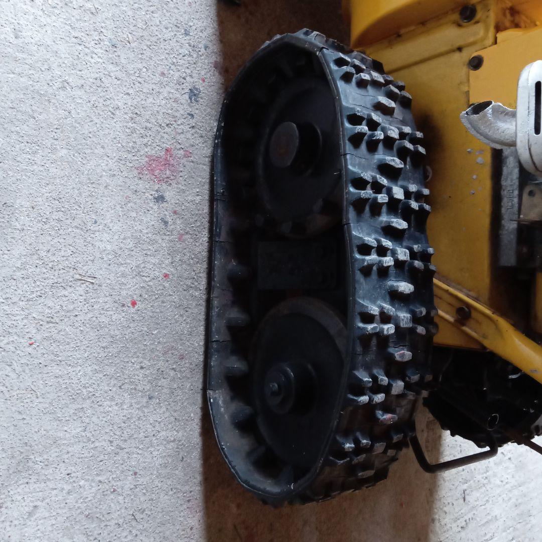 除雪機　三菱スノーロータリー