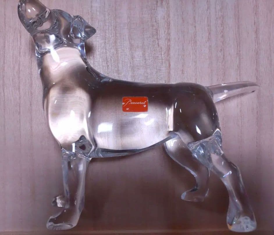 Baccarat バカラ ラブラドールレトリバー 置物 フィギュア 犬 オブジェ