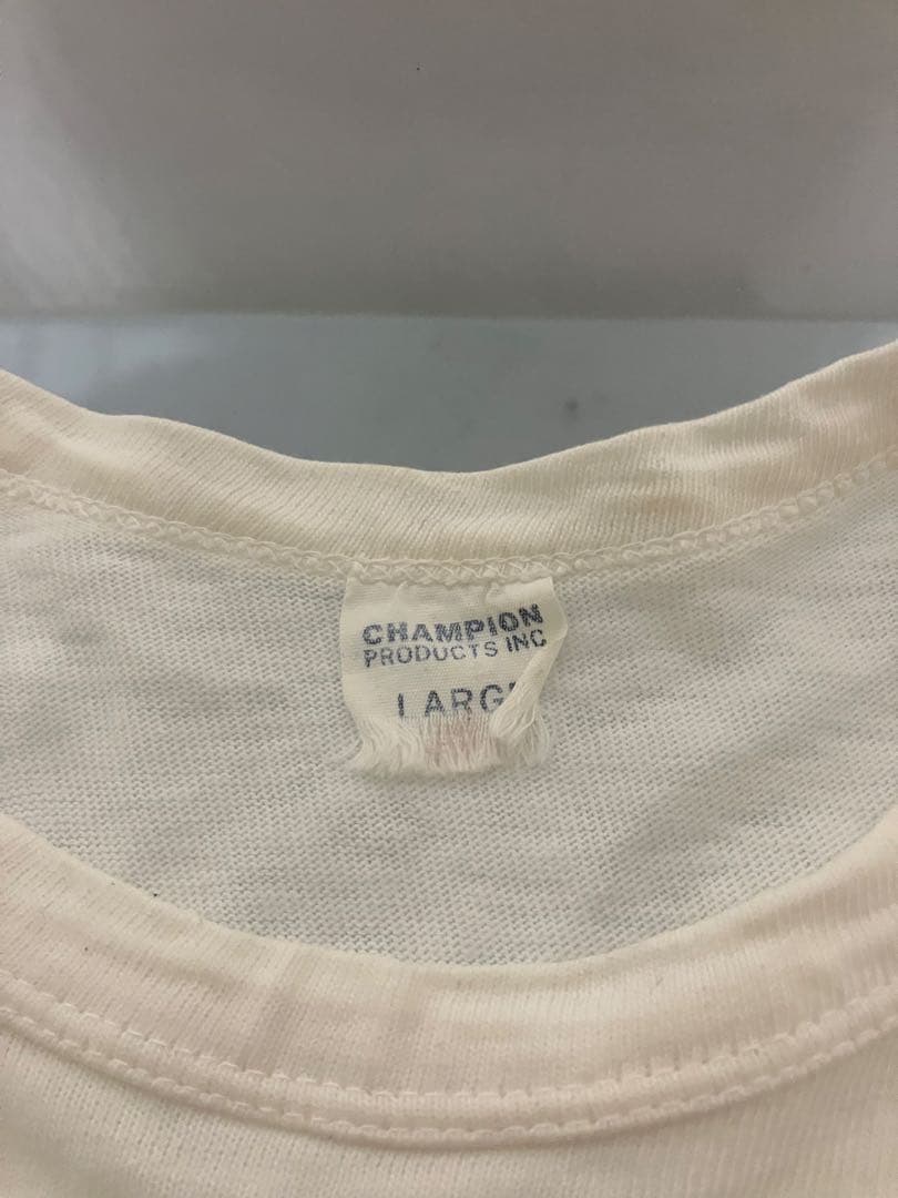 チャンピオン60s染み込みフットボールTシャツＬ