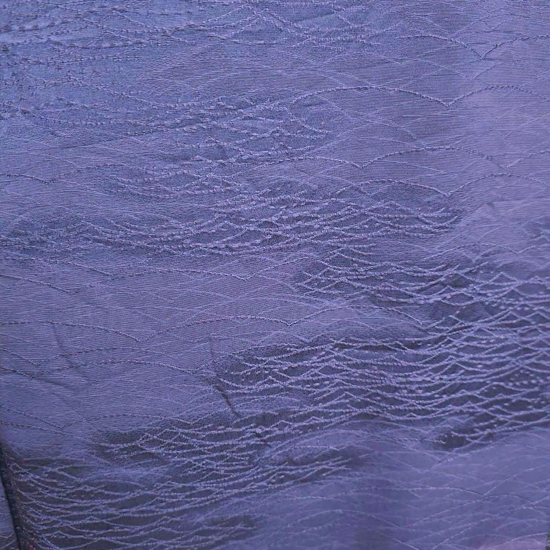 み*み様 美品　袷　式典用　普段用　地紋　色無地　フルセット　ゆったり