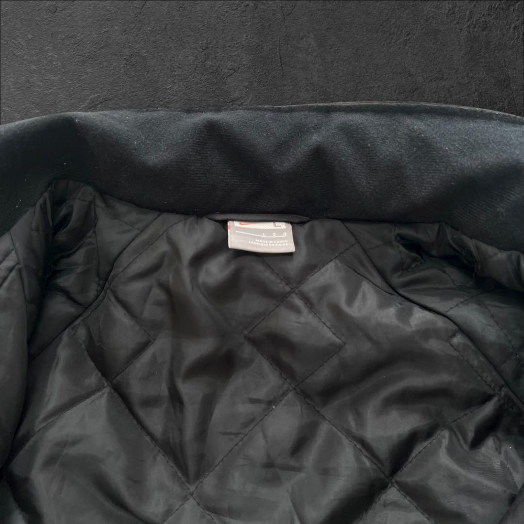 00s nike 短丈 マンチェスターU ナイロンジャケット　ドローコード　L