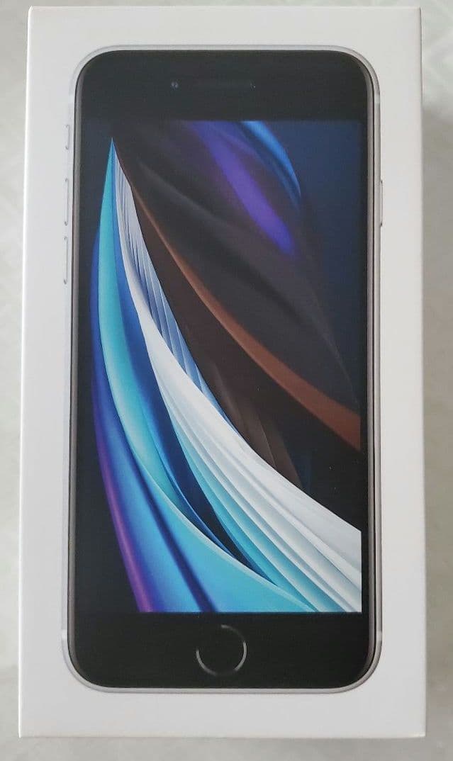 【美品】　 iPhone SE 第2世代 128GB ホワイト MXD12J／A