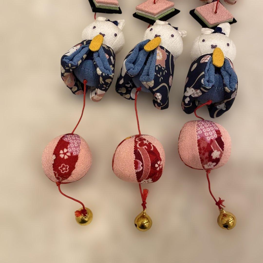 みっふぃーおやつ堂　一本吊りお雛様 ミッフィー　ダーン