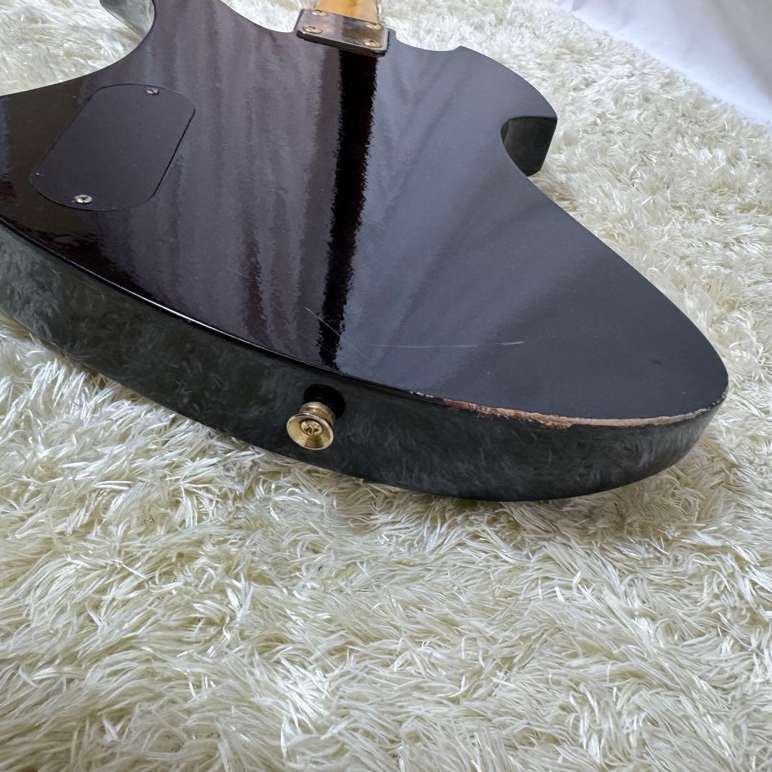 エレキギター　ブラック　ミニギター　hide