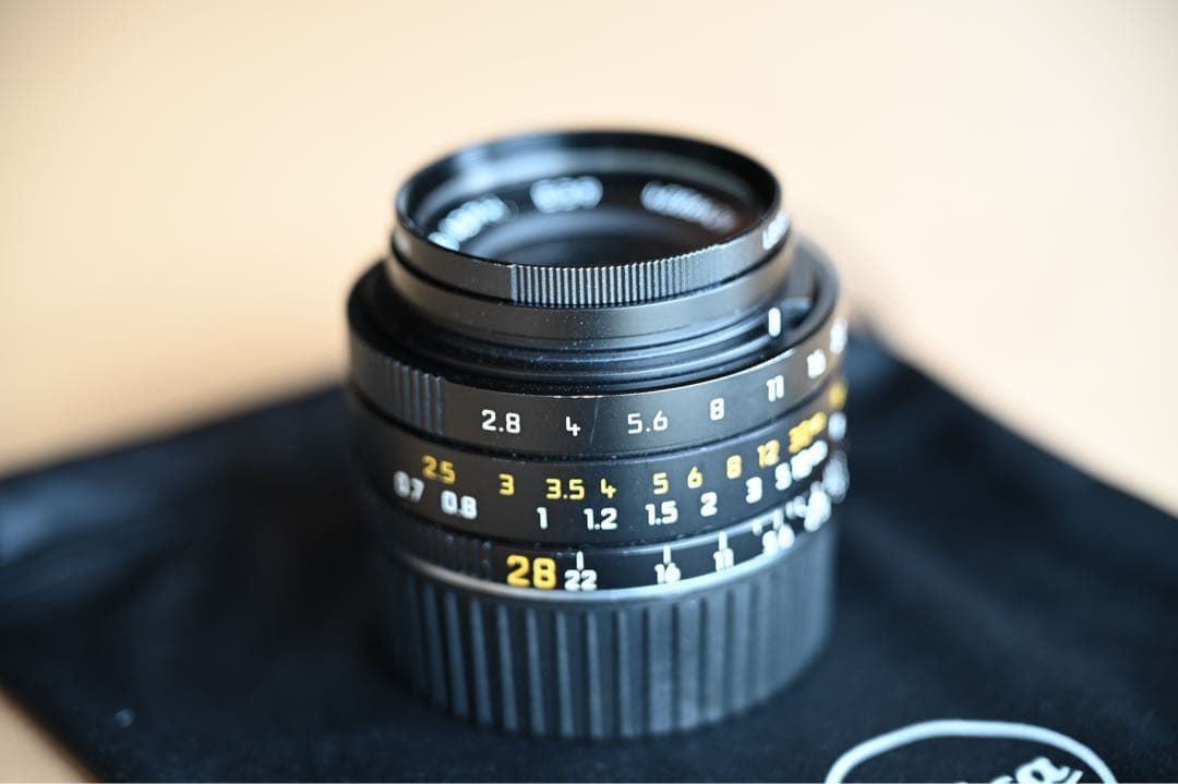 Leica Elmarit M 28mm F2.8 ASPH. +純正フィルター
